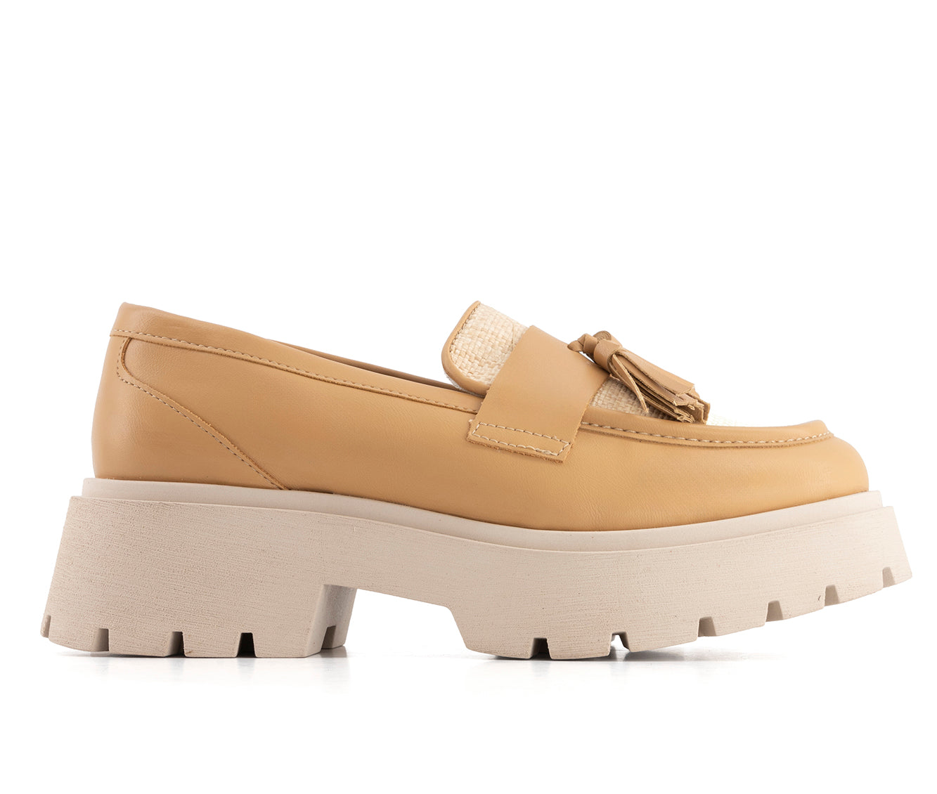 Andrea Women's Bicolor Penny Loafers With Tassels 69109