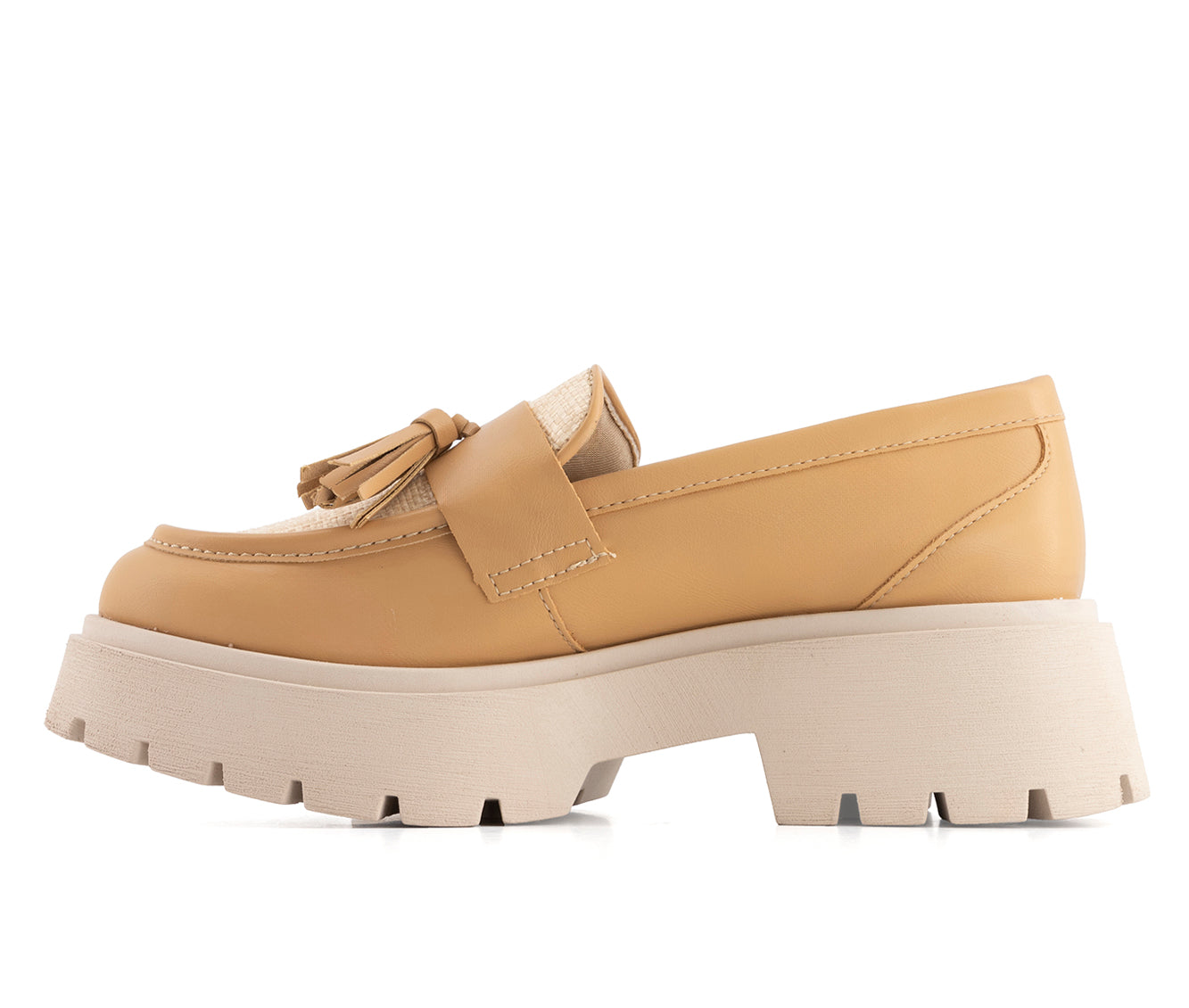 Andrea Women's Bicolor Penny Loafers With Tassels 69109