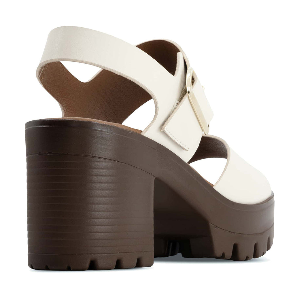 Andrea Women's Heeled Ankle Strap Sandals 66218