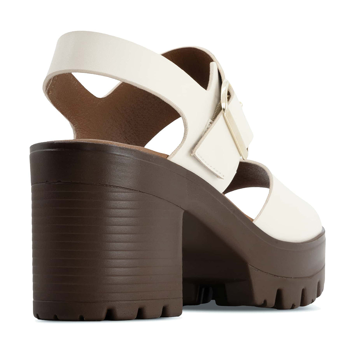 Andrea Women's Heeled Ankle Strap Sandals 66218