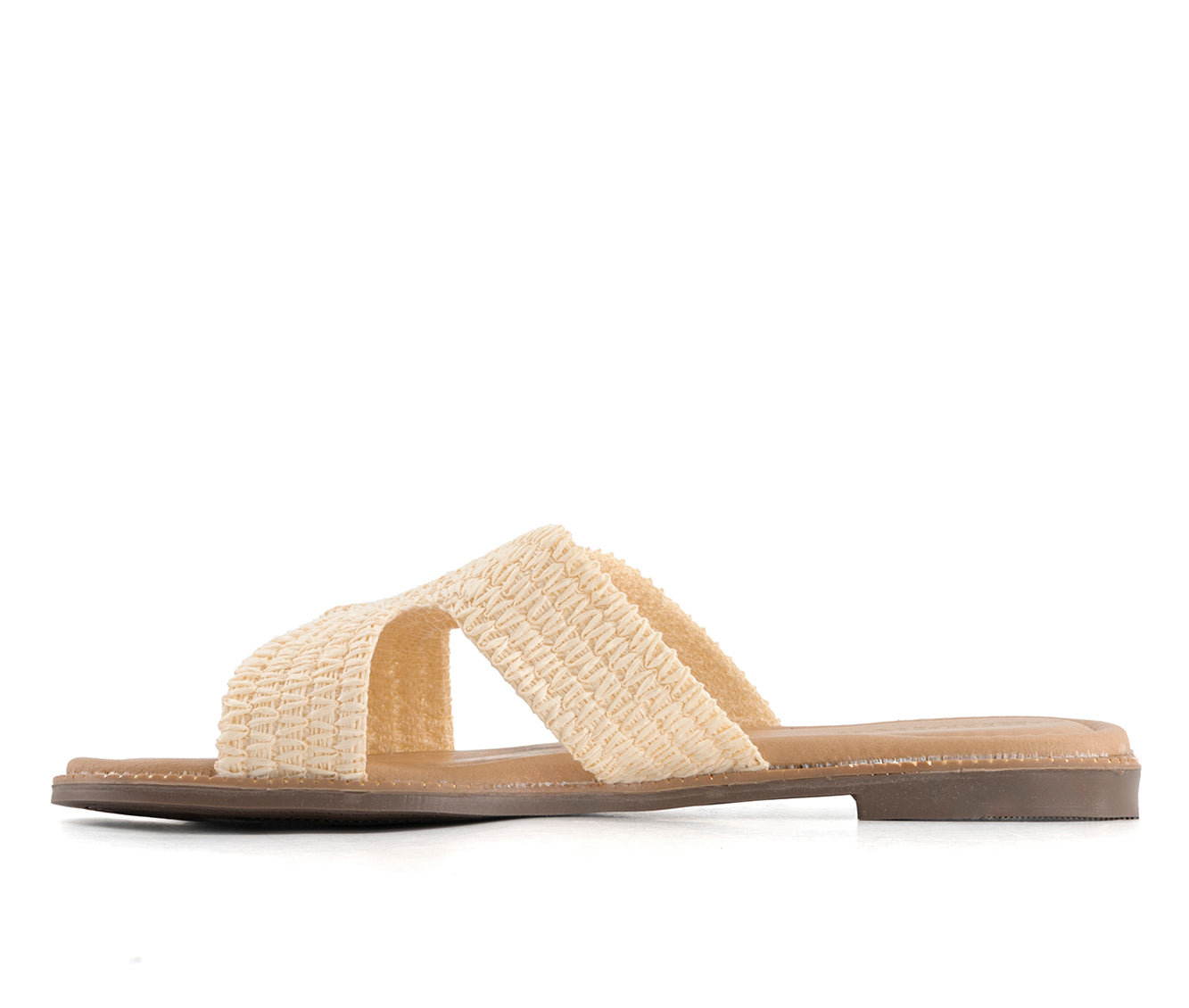 Andrea Women's Flat Slide Sandals with Ultra Comfort Insole 69157