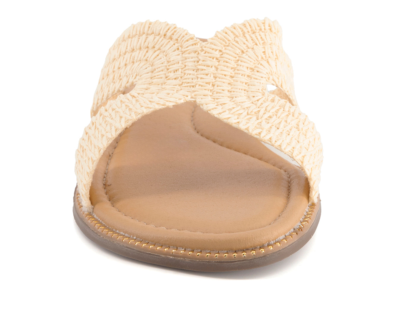 Andrea Women's Flat Slide Sandals with Ultra Comfort Insole 69157