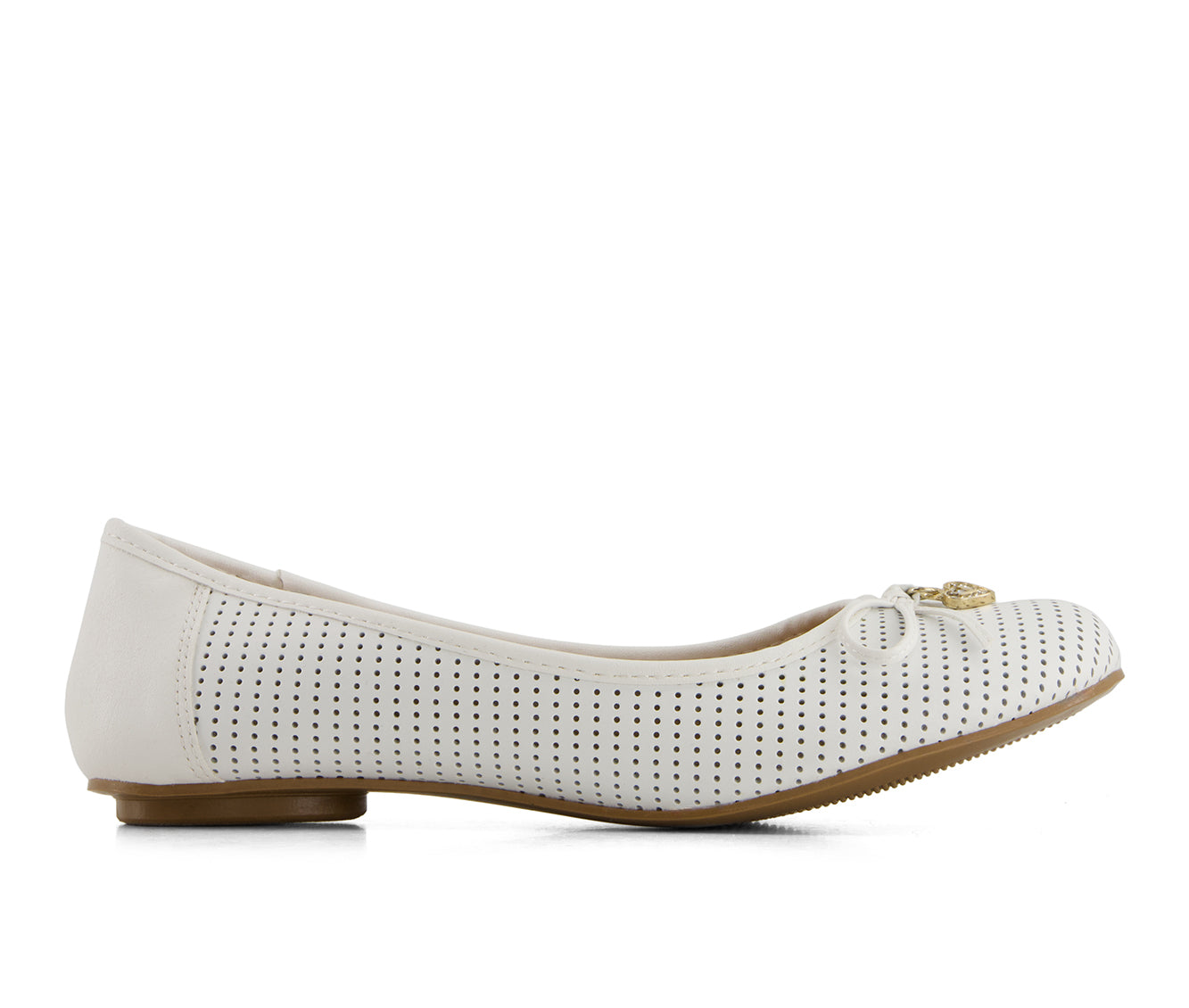 Andrea Women's Laser Cut Pattern Ballerinas 69431