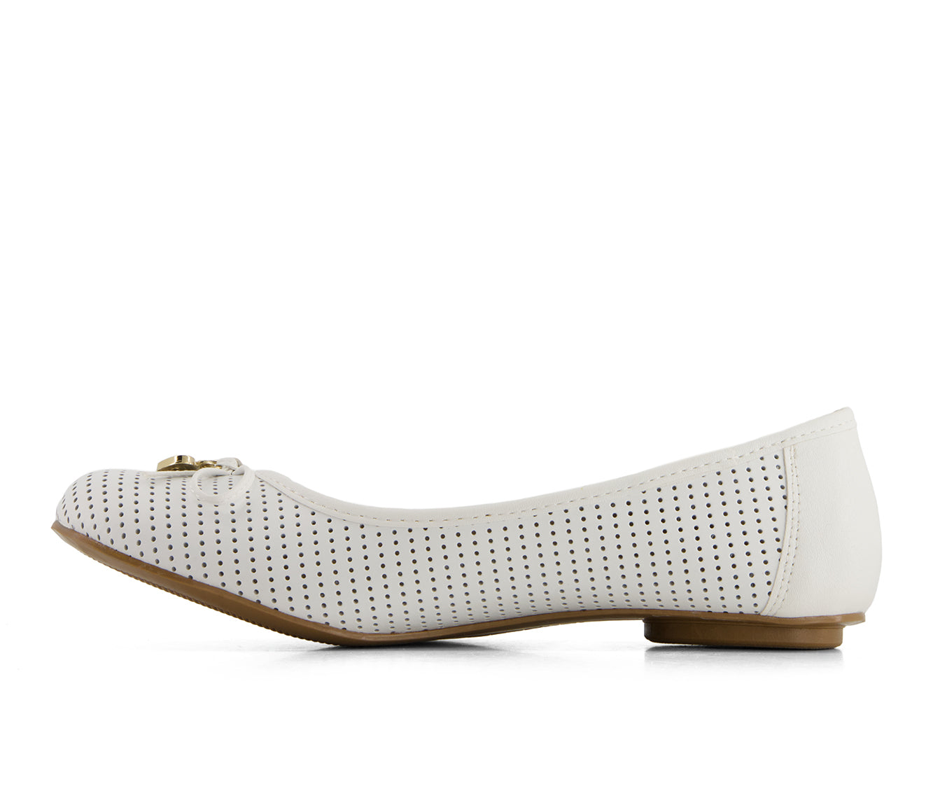 Andrea Women's Laser Cut Pattern Ballerinas 69431