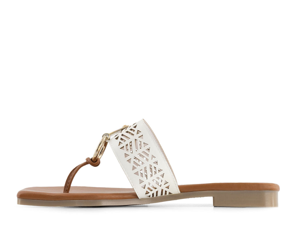 Andrea Women's Casual Fashion Flip Flops 69998