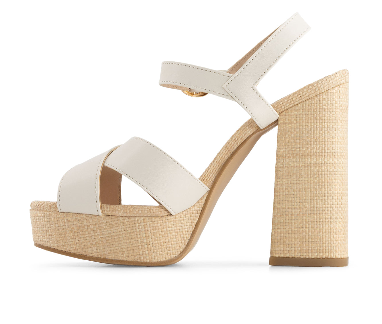 Andrea Women's High Heel Ankle Strap Sandals 69883