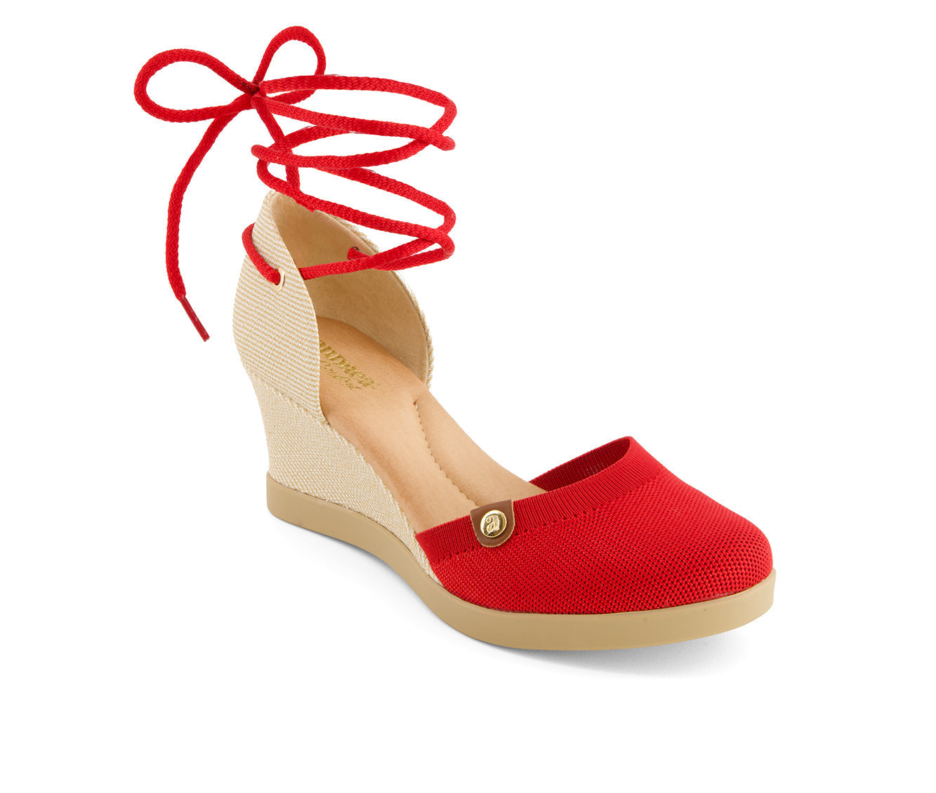 Andrea Women's Wedge Ankle and Calf Strap Espadrilles 88318