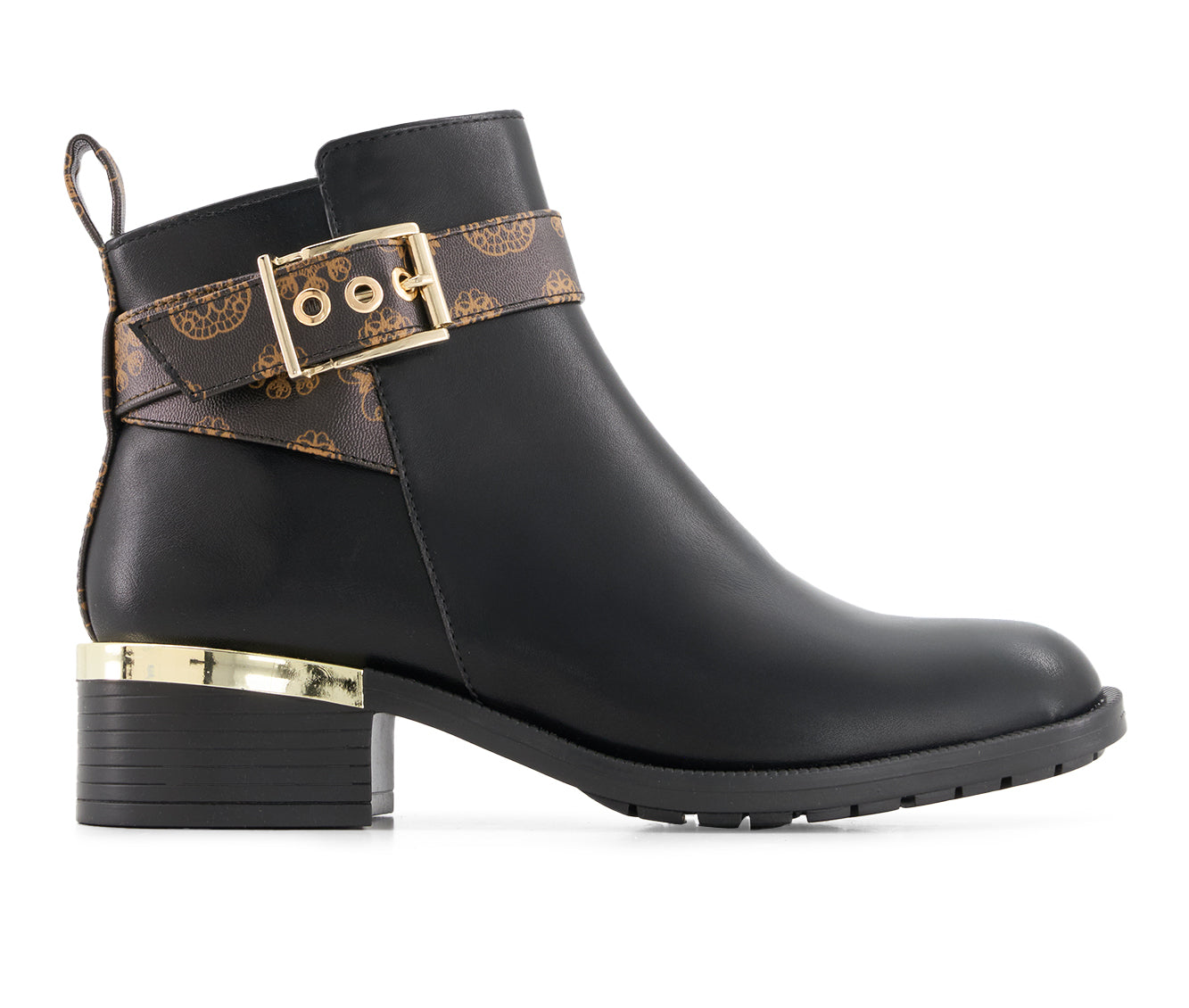 Andrea Women's Fashion Booties with Ankle Buckle 88363