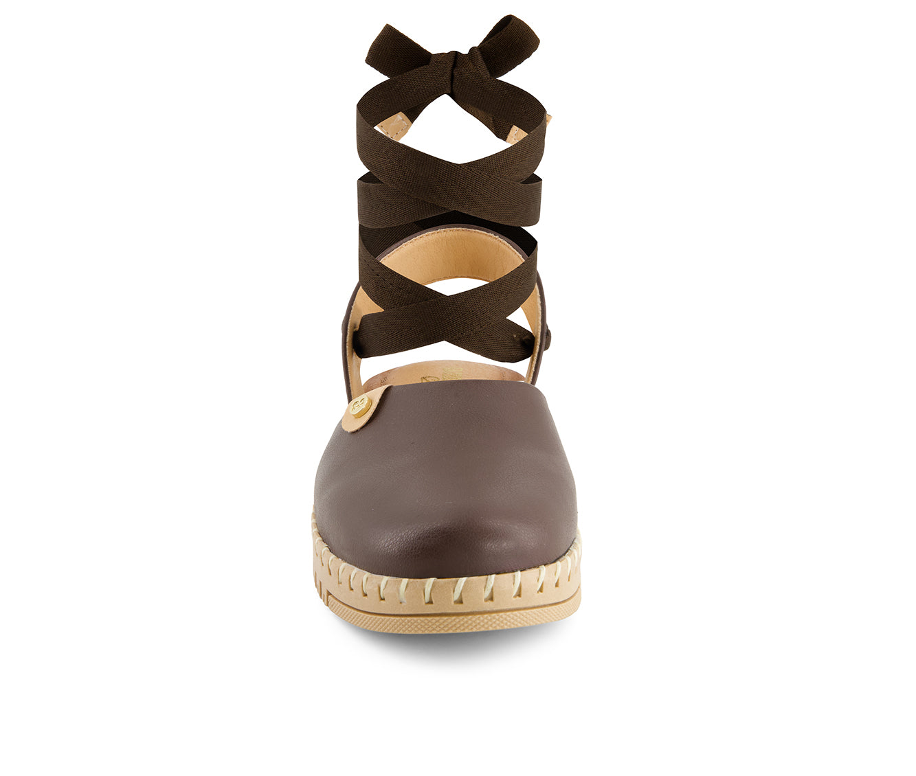 Andrea Women's Textile Ribbon Lace Flats 65286