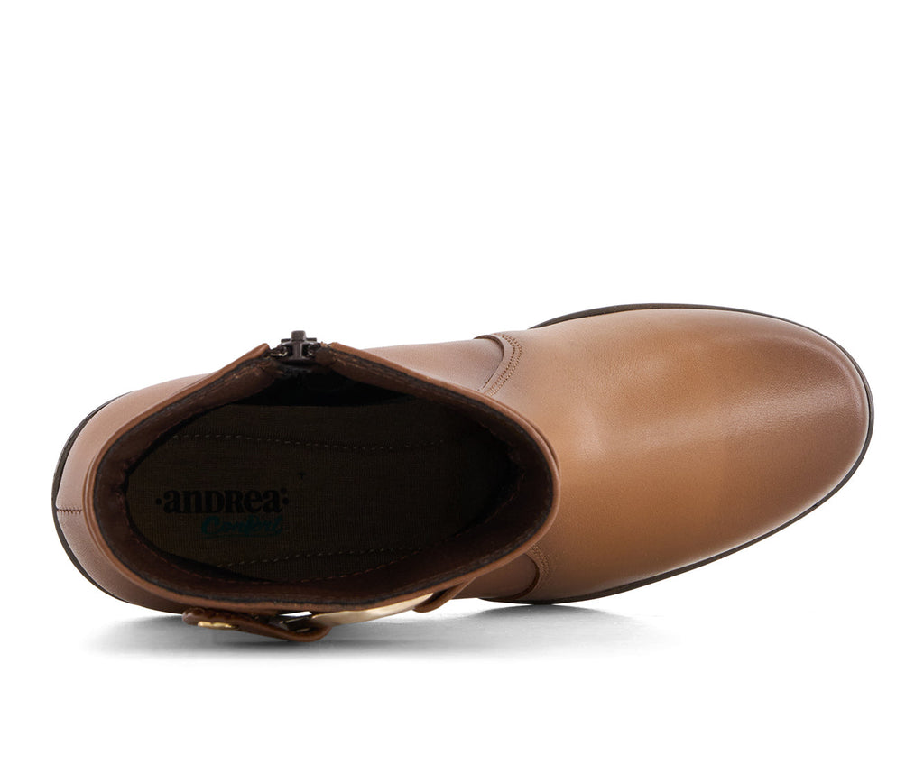 Andrea Women's Leather Booties 90567