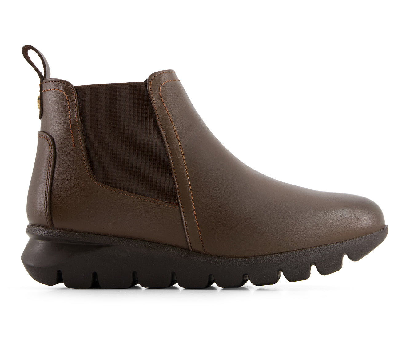 Andrea Women's Leather Short Chelsea Boots 90569