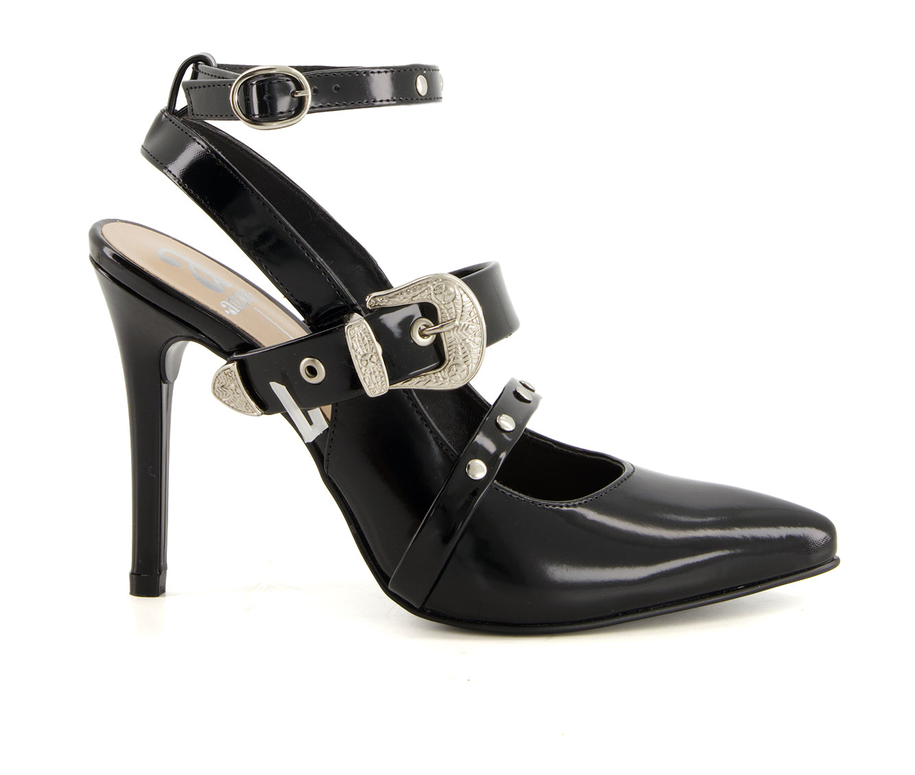 Andrea Women's Ankle Strap Stilettos 52184