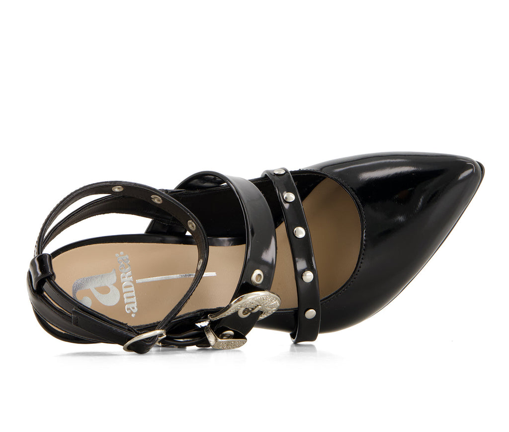Andrea Women's Ankle Strap Stilettos 52184