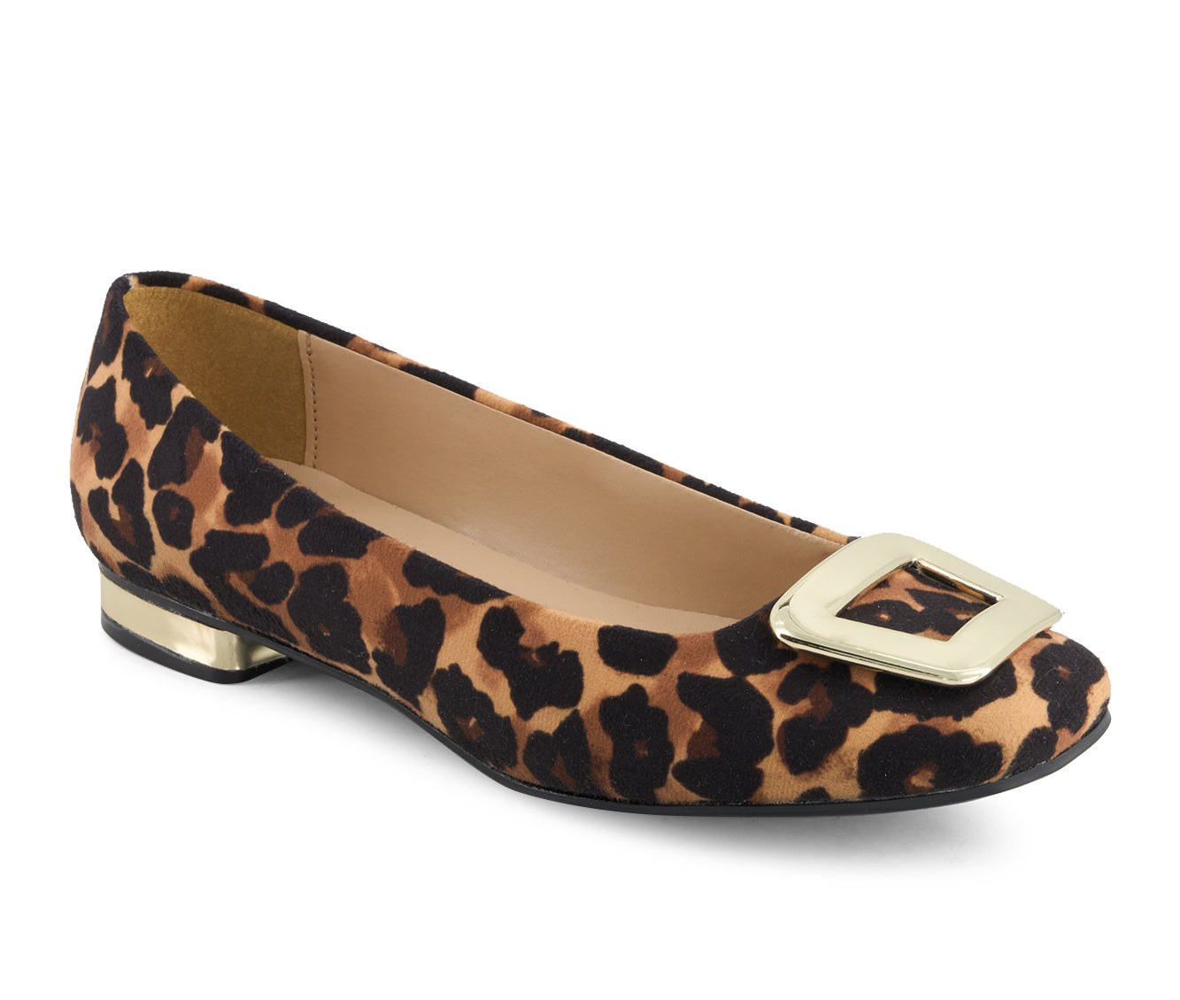 Andrea Women's Animal Print Ballet Flats 90671