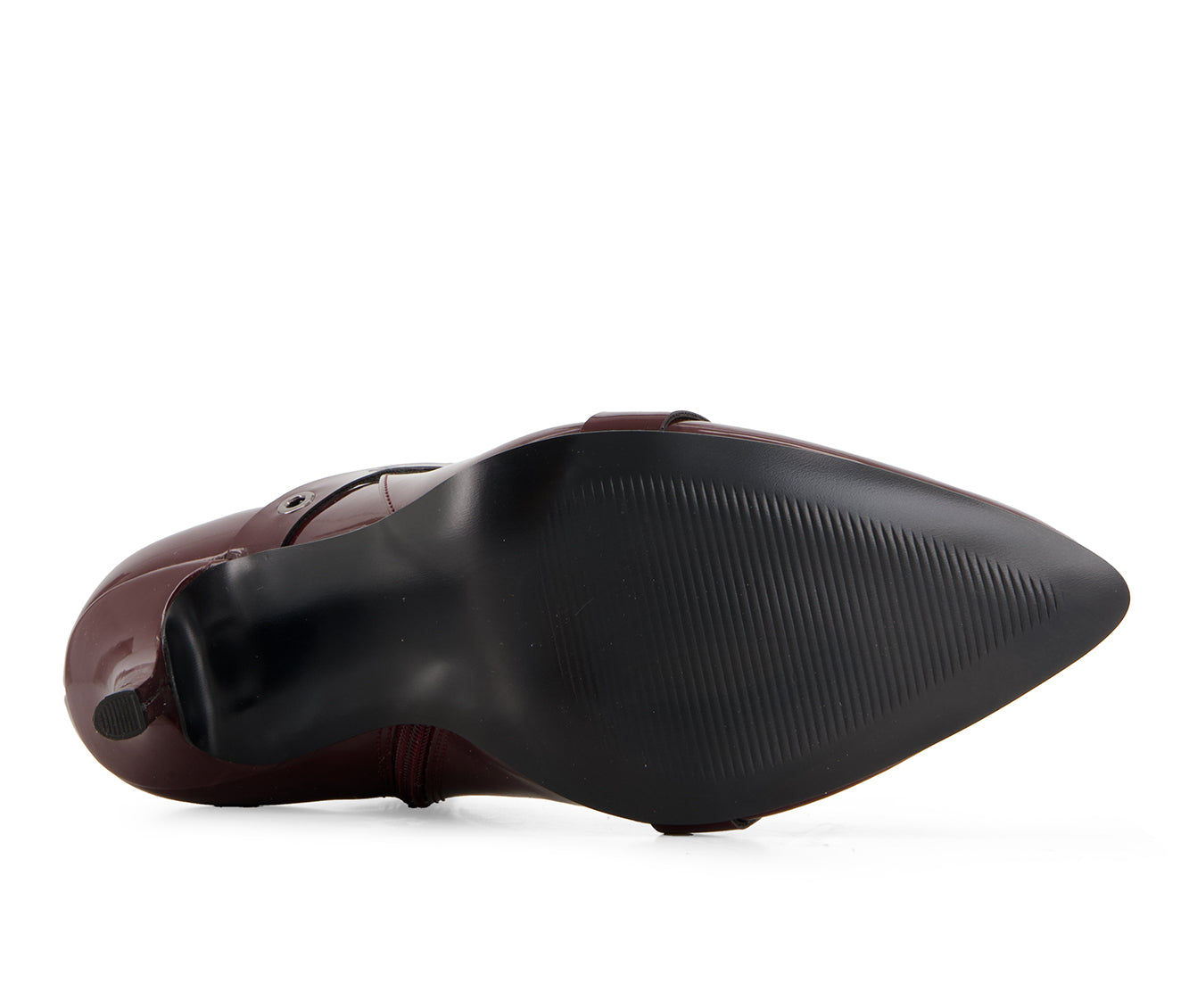 Andrea Women's Stiletto Fashion Booties With Riveted Strap 90698