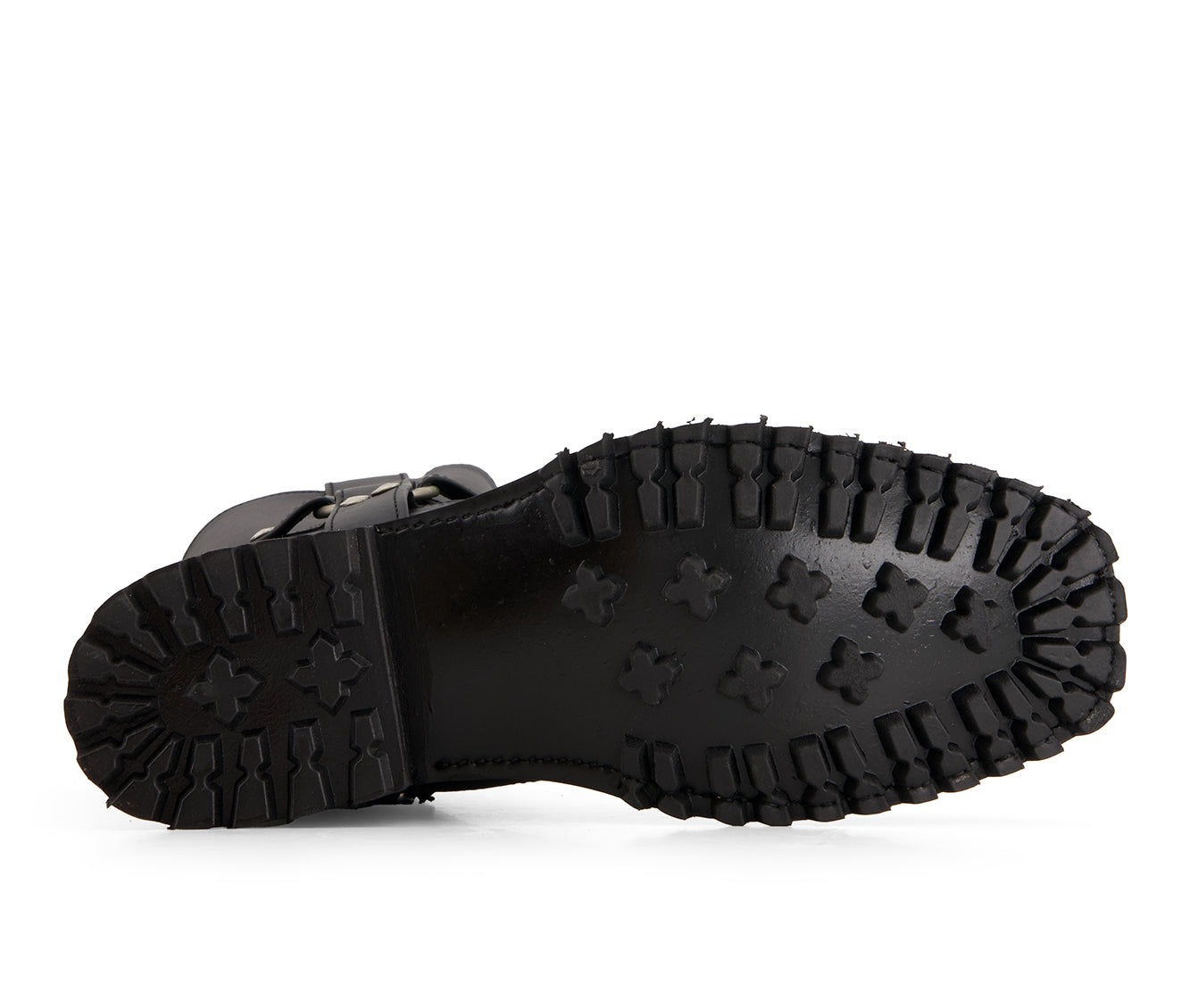 Forastero Men's Leather Biker Boots with zipper closure 90998