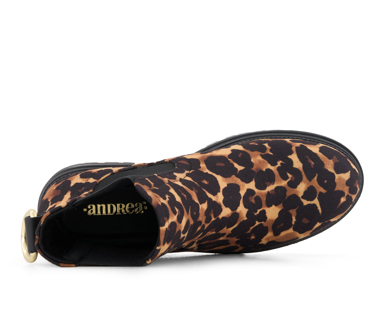 Andrea Women's Animal Print Chelsea Boots 90773
