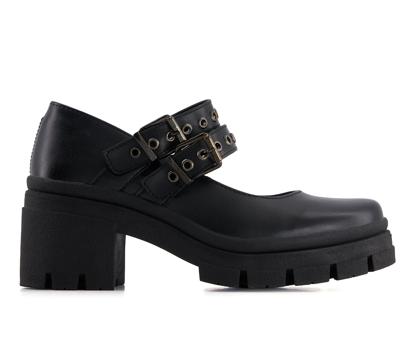 Andrea Women's Heeled Double Strap Mary Janes 90816