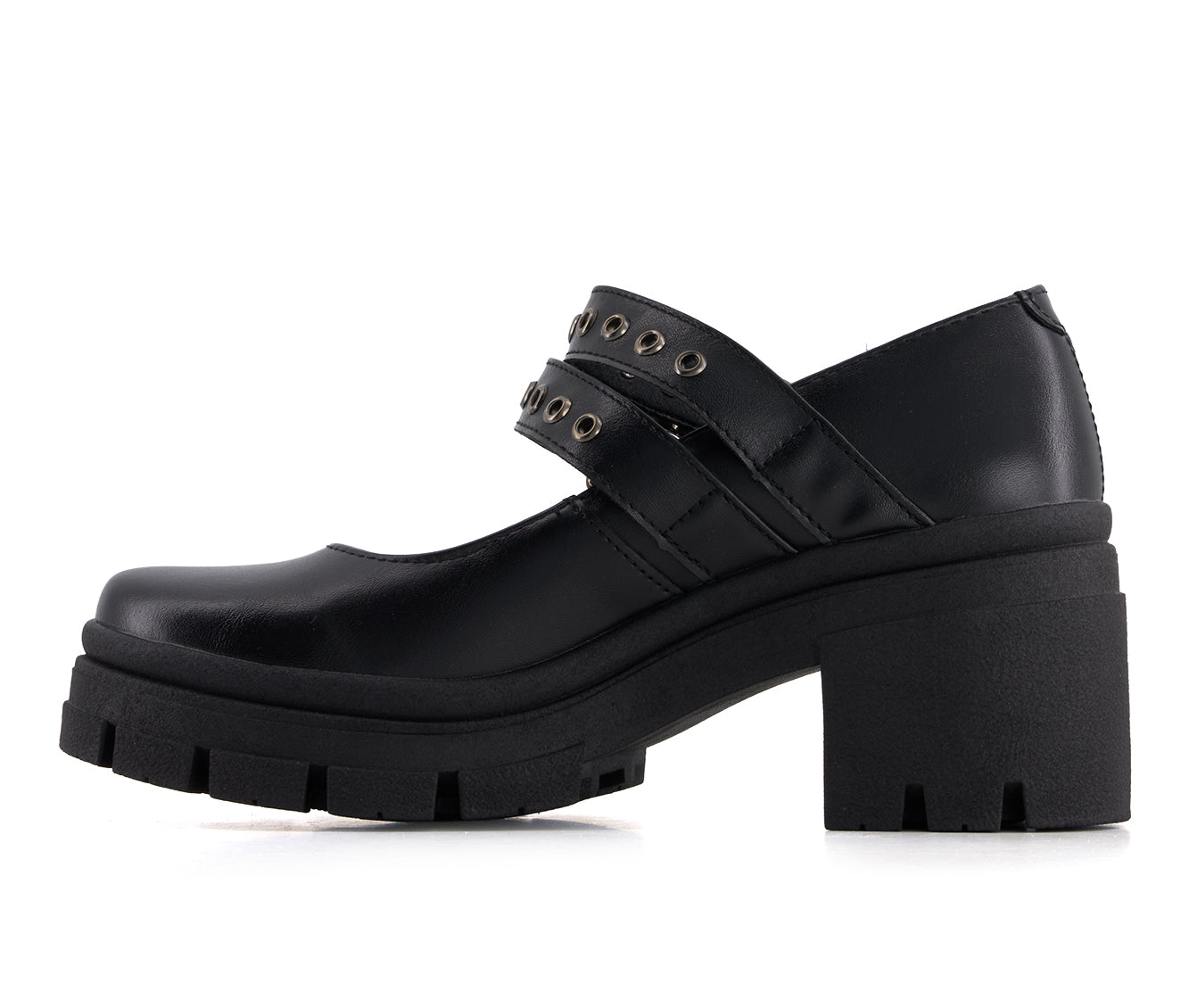 Andrea Women's Heeled Double Strap Mary Janes 90816