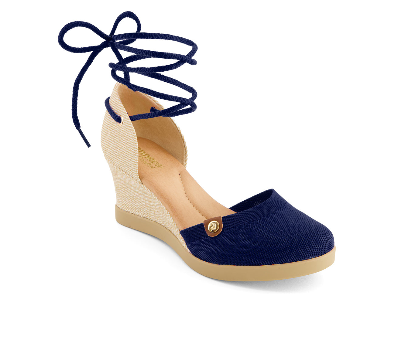 Andrea Women's Wedge Ankle and Calf Strap Espadrilles 88318